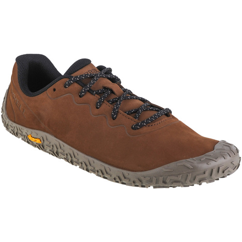 Schuhe Herren Laufschuhe Merrell Vapor Glove 6 Braun