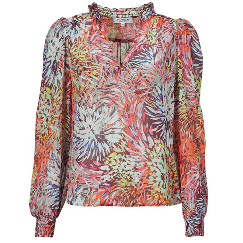 Kleidung Damen Tops / Blusen Morgan OLOUK Rosa