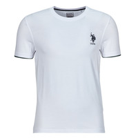 Kleidung Herren T-Shirts U.S Polo Assn. DAMY Weiss