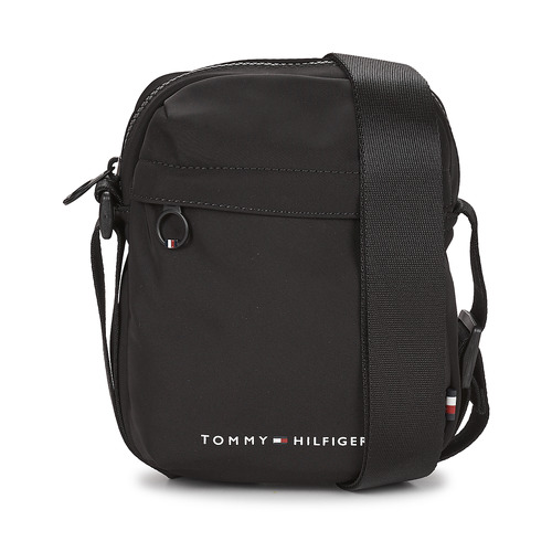 Taschen Herren Geldtasche / Handtasche Tommy Hilfiger TH PIQUE MINI REPORTER Schwarz