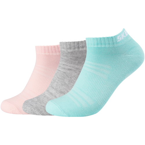 Accessoires Socken & Strümpfe Skechers 3PPK Mesh Ventilation Socks Multicolor