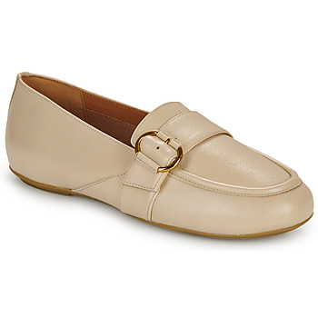 Schuhe Damen Slipper Geox D PALMARIA Beige