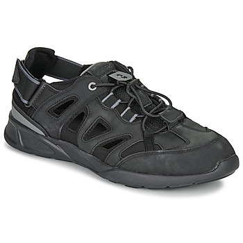 Schuhe Herren Sportliche Sandalen Geox SANZIO Schwarz