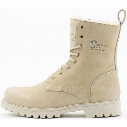 Schuhe Damen Low Boots Panama Jack 29628 BEIGE