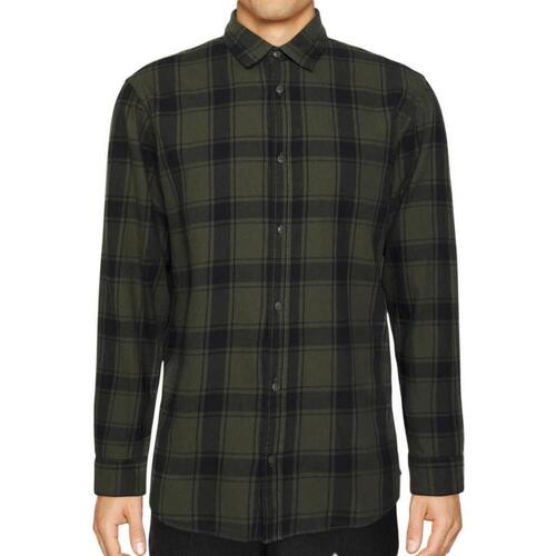 Kleidung Herren Langärmelige Hemden Jack & Jones 12243422 Schwarz