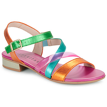 Schuhe Damen Sandalen / Sandaletten Hispanitas LENA Rosa / Orange / Grün