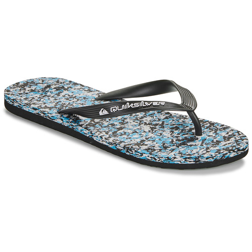 Schuhe Herren Zehensandalen Quiksilver MOLOKAI RECYCLED Schwarz / Blau