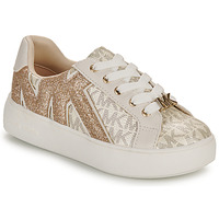 Schuhe Mädchen Sneaker Low MICHAEL Michael Kors JORDANA AIRIN Beige / Gold