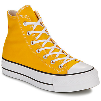 Schuhe Damen Sneaker High Converse CHUCK TAYLOR ALL STAR LIFT Gelb