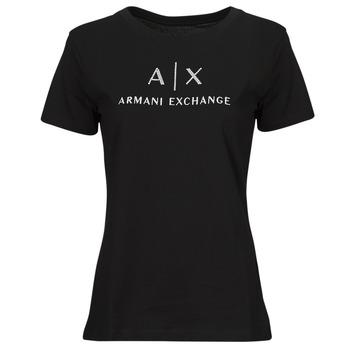 Kleidung Damen T-Shirts Armani Exchange 3DYTAF Schwarz