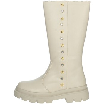 Schuhe Mädchen Klassische Stiefel Asso AG-15666 Beige