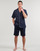 Kleidung Pyjamas/ Nachthemden Polo Ralph Lauren S / S PJ SET-SLEEP-SET Marine