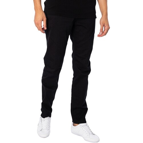 Kleidung Herren Bootcut Jeans Diesel Larkee Regular-Jeans Schwarz