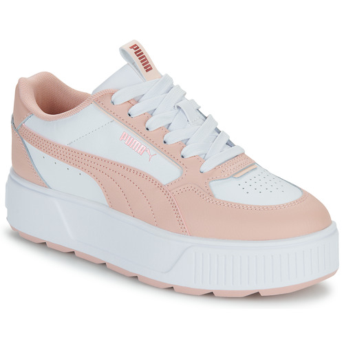 Schuhe Damen Sneaker Low Puma KARMEN REBELLE Weiss / Rosa