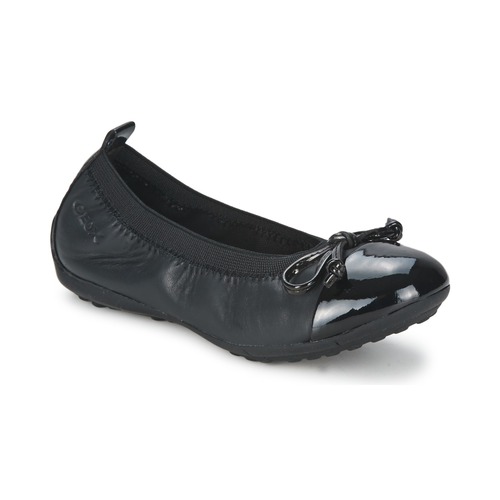 Schuhe Mädchen Ballerinas Geox PIUMA BALLERINE Schwarz