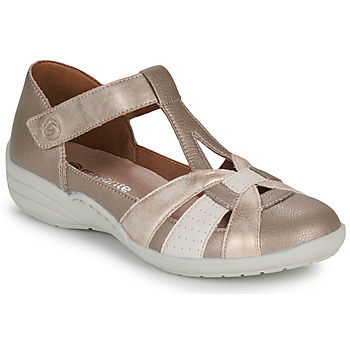 Schuhe Damen Sandalen / Sandaletten Remonte  Beige / Weiss