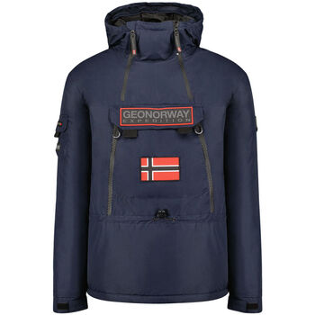 Kleidung Herren Trainingsjacken Geographical Norway Benyamine054 Man Navy Blau