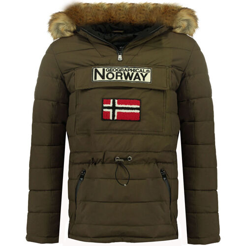 Kleidung Herren Trainingsjacken Geographical Norway Coconut Man Kaki Grün