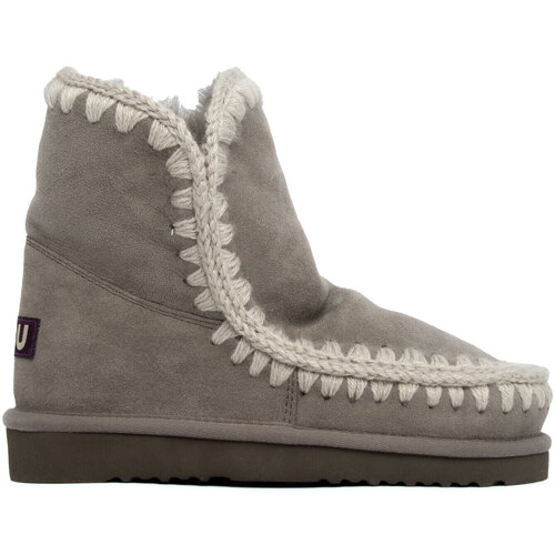 Schuhe Damen Stiefel Mou FW101001A ESKIMO 18 ELGRY ELEPHANT Grau