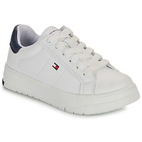 Schuhe Kinder Sneaker Low Tommy Hilfiger NATHAN Weiss