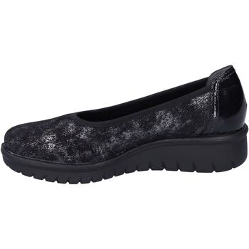 Schuhe Damen Slipper Westland Calais 85, schwarz-silber Schwarz