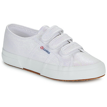 Schuhe Damen Sneaker Low Superga 2750 LAME Weiss