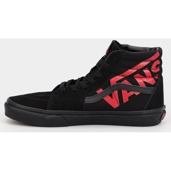 Schuhe Kinder Sneaker Vans SK8-HI JN - VN0A4UI2458-BLACK/RED Schwarz