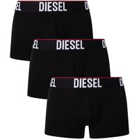 Unterwäsche Herren Boxershorts Diesel 3er Pack Damien Trunks Schwarz