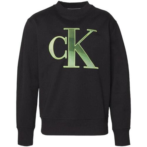 Kleidung Herren Sweatshirts Calvin Klein Jeans  Schwarz