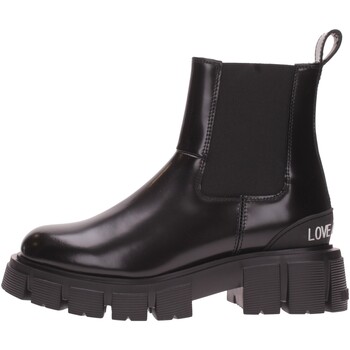 Schuhe Damen Boots Love Moschino  Schwarz