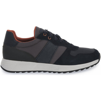 Schuhe Herren Sneaker Geox MOLVENO A Schwarz