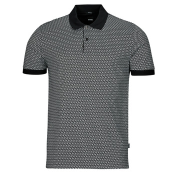 Kleidung Herren Polohemden BOSS H-Parlay 204 Schwarz