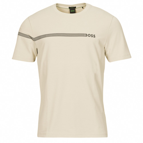 Kleidung Herren T-Shirts BOSS Tee 5 Beige