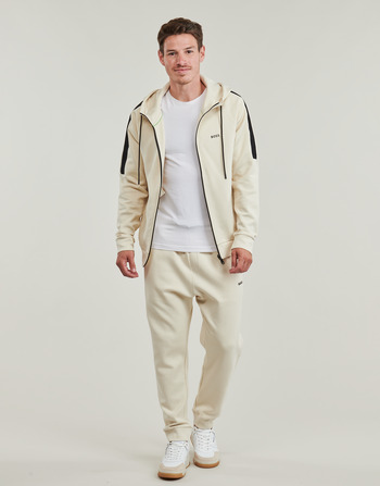 Kleidung Herren Jogginganzüge BOSS Tracksuit Set Beige / Schwarz