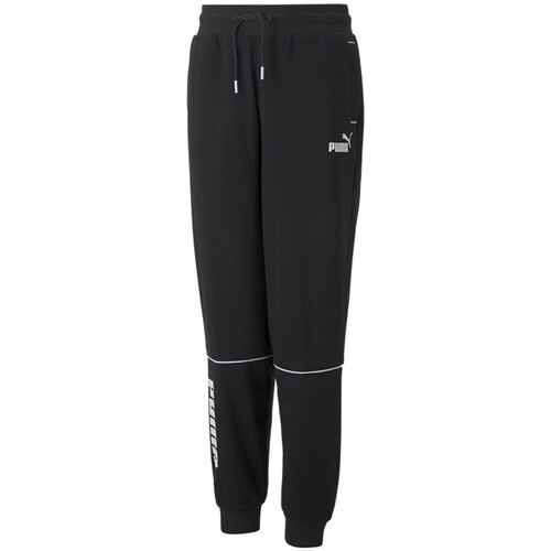 Kleidung Mädchen Jogginghosen Puma 670206-01 Schwarz