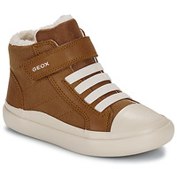 Schuhe Kinder Sneaker High Geox B GISLI BOY Braun