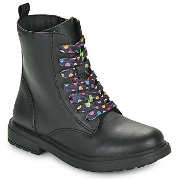 Schuhe Mädchen Boots Geox J ECLAIR GIRL Schwarz