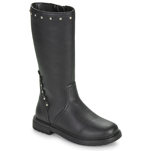 Schuhe Mädchen Klassische Stiefel Geox J ECLAIR GIRL Schwarz