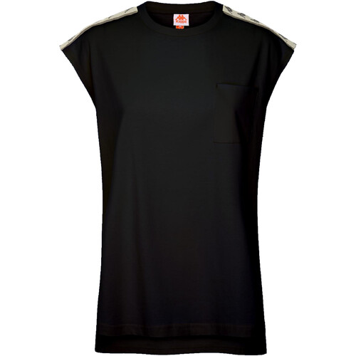 Kleidung Damen Tops Kappa 32167DW Schwarz