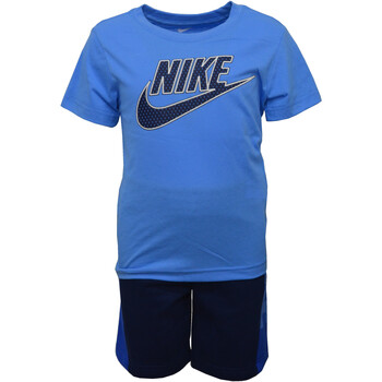 Kleidung Jungen Jogginganzüge Nike 86J223 Blau