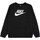 Kleidung Jungen Sweatshirts Nike 86G705 Schwarz