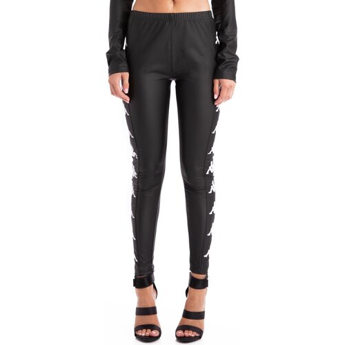 Kleidung Damen Leggings Kappa 304NQ20 Schwarz