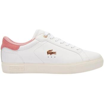 Schuhe Damen Sneaker Low Lacoste  Weiss