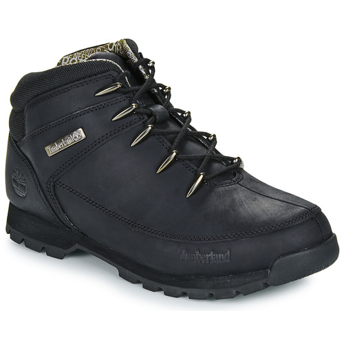 Schuhe Herren Boots Timberland EURO SPRINT MID LACE UP Schwarz