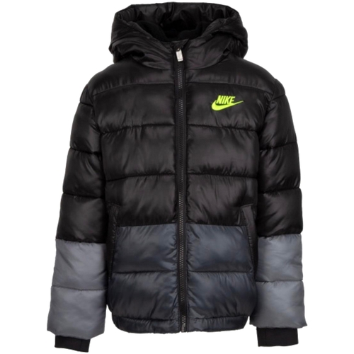 Kleidung Jungen Daunenjacken Nike 86H859 Schwarz