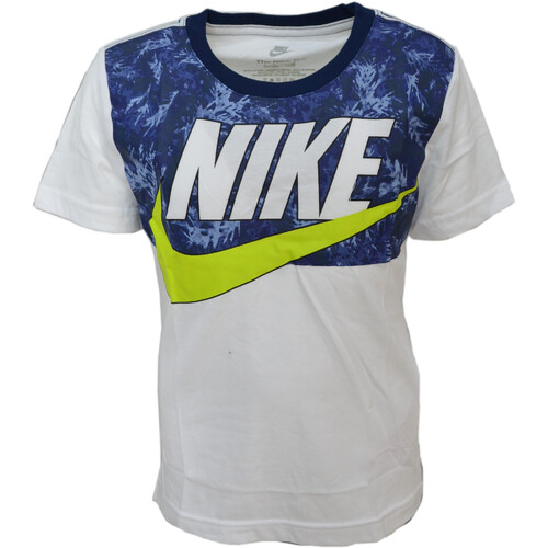 Kleidung Jungen T-Shirts Nike 86J608 Weiss