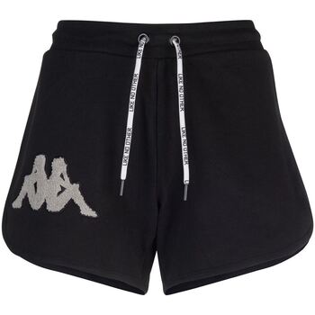 Kleidung Damen Shorts / Bermudas Kappa 304IEY0 Schwarz