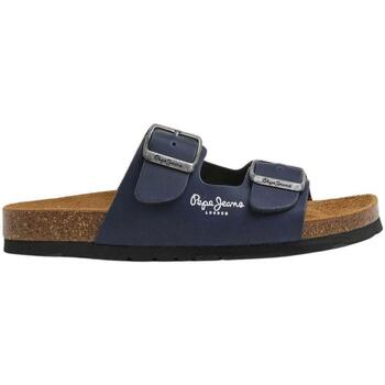 Schuhe Herren Sandalen / Sandaletten Pepe jeans  Blau