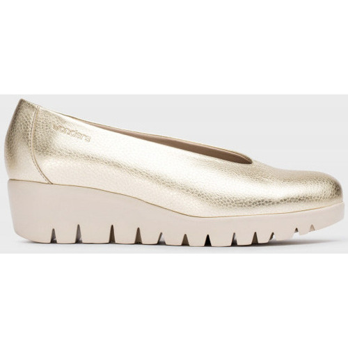 Schuhe Damen Pumps Wonders Fly C-33100 Max Platino Gold