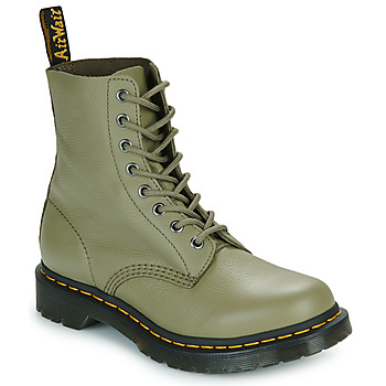 Schuhe Damen Boots Dr. Martens 1460 Pascal Muted Olive Virginia Kaki